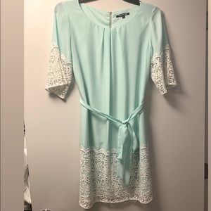 Gianni Bini Mint Green and Lace Dress 🎀